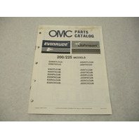 398636 OMC Evinrude Johnson 1987 Outboard 200/225 HP Model Parts Catalog