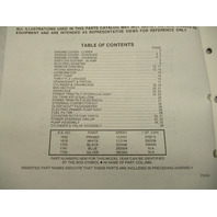 398637 OMC Evinrude Johnson 1987 Outboard 275/3.6 Model Parts Catalog