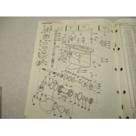 398637 OMC Evinrude Johnson 1987 Outboard 275/3.6 Model Parts Catalog