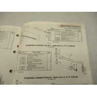174546 1987 OMC Evinrude Johnson Marine Engine Accessories Parts Catalog