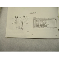 432205 OMC Evinrude Johnson 1988 Outboard Junior/Colt Model Parts Catalog EJR JCO