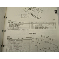 432208 OMC Evinrude Johnson 1988 Outboard 4 HP D Model Parts Catalog