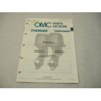 432208 OMC Evinrude Johnson 1988 Outboard 4 HP D Model Parts Catalog