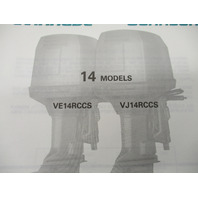 432214 OMC Evinrude Johnson 1988 Outboard 14 HP Model Parts Catalog