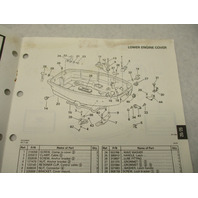 432219 OMC Evinrude Johnson 1988 Outboard 20, 25 HP Model Parts Catalog