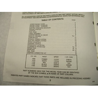 432220 OMC Evinrude Johnson 1988 Outboard 30-35 HP Model Parts Catalog