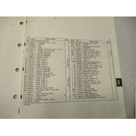 432225 OMC Evinrude Johnson 1988 Outboard Parts Catalog APBA 45 SS Models