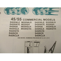 432223 OMC Evinrude Johnson 1988 Outboard 45 & 55 Commercial Parts Catalog
