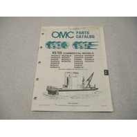 432223 OMC Evinrude Johnson 1988 Outboard 45 & 55 Commercial Parts Catalog