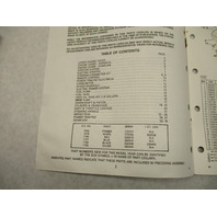 432831 OMC Evinrude Johnson 1988 Outboard 60 HP Models Parts Catalog