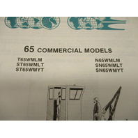 432226 OMC Evinrude Johnson 1988 Outboard 65 Commercial Model Parts Catalog