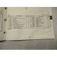 432228 OMC Evinrude Johnson 1988 Outboard 70 HP Model Parts Catalog