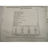 432228 OMC Evinrude Johnson 1988 Outboard 70 HP Model Parts Catalog