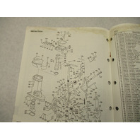 432233 OMC Evinrude Johnson 1988 Outboard 88 90 110 HP Model Parts Catalog