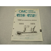 432231 OMC Evinrude Johnson 1988 Outboard 1600 CC Comm 100 HP Model Parts Catalog