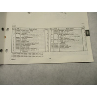 432231 OMC Evinrude Johnson 1988 Outboard 1600 CC Comm 100 HP Model Parts Catalog