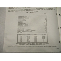 432236 OMC Evinrude Johnson 1988 Outboard 120/140 HP Model Parts Catalog Final