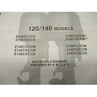 432236 OMC Evinrude Johnson 1988 Outboard 120/140 HP Model Parts Catalog Final