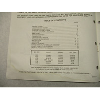 432239 OMC Evinrude Johnson 1988 Outboard 2500 CC Comm Model 155 Parts Catalog