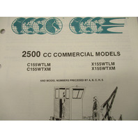 432239 OMC Evinrude Johnson 1988 Outboard 2500 CC Comm Model 155 Parts Catalog