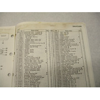 432239 OMC Evinrude Johnson 1988 Outboard 2500 CC Comm Model 155 Parts Catalog