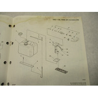432237 OMC Evinrude Johnson 1988 Outboard 150 HP Models Parts Catalog