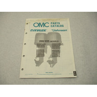 432241 OMC Evinrude Johnson 1988 Outboard 200-225 HP Model Parts Catalog