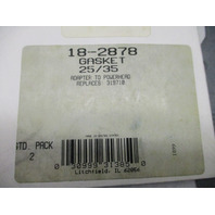 18-2878 319710 BAFFLE GASKETS (2) for OMC Johnson/Evinrude 25 & 35 HP Outboards