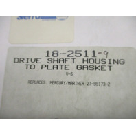 18-2511 27-991731 991732 DRIVE SHAFT HOUSING GASKET for Mercury Mariner  V6 Engine