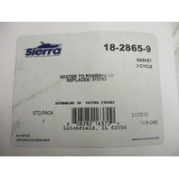18-2865-9 313763 Sierra Powerhead Adapter Gasket Set(2) Evinrude Johnson Outboard