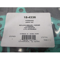 18-4336 27-43004A99 POWERHEAD GASKET SET for MERCURY/MARINER 70-90 HP Outboards