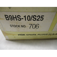 B9HS-10 706 NGK SPARK PLUG STANDARD NON-RESISTOR (10) Mercury Outboard 7.5 9.8 HP