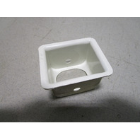 White Garelick EEZ-IN Replacement Boat Transom Swim Ladder Bracket Mount Cover White Garelick EEZ-IN Replacement Boat Transom Swim Ladder Bracket Mount Cover