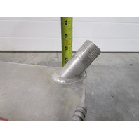 Aluminum Marine Boat 20 Gallon Gas Tank Fuel Cell 46" x 15" x 7 1/2"