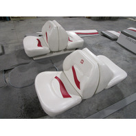 1990 Four Winns Horizon 170 3.0L Interior Seat Cushions Motor Cover Back to Back