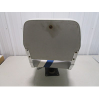Marine Boat Folding Grey Blue White Seat With 7" Pedestal Marine Boat Folding Grey Blue White Seat With 7" Pedestal