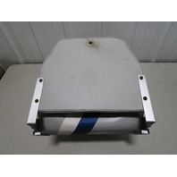 Marine Boat Folding Grey Blue White Seat With 7" Pedestal Marine Boat Folding Grey Blue White Seat With 7" Pedestal
