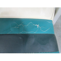 Pontoon Marine Boat Green/Tan Bench Chair Seat 30 1/2" H x 34 1/2" W x 20" D Pontoon Marine Boat Green/Tan Bench Chair Seat 30 1/2" H x 34 1/2" W x 20" D