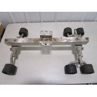 Heavy Duty Adjustable Marine Boat Trailer Roller Bracket 6 Roller Assembly 32" Heavy Duty Adjustable Marine Boat Trailer Roller Bracket 6 Roller Assembly 32"