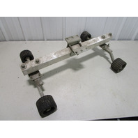 Heavy Duty Adjustable Marine Boat Trailer Roller Bracket 4 Roller Assembly 32" Heavy Duty Adjustable Marine Boat Trailer Roller Bracket 4 Roller Assembly 32"