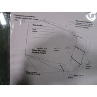 2000 Four Winns Horizon 170 Curved Boat Windshield Walk-Through 2000 Four Winns Horizon 170 Curved Boat Windshield Walk-Through