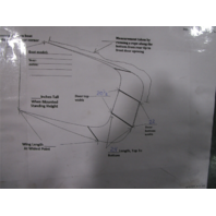 2000 Four Winns Horizon 170 Curved Boat Windshield Walk-Through 2000 Four Winns Horizon 170 Curved Boat Windshield Walk-Through