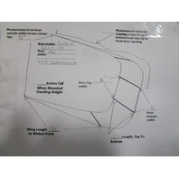 1996 Sunbird Spirit 170 Curved Boat Windshield Walk-Through 1996 Sunbird Spirit 170 Curved Boat Windshield Walk-Through