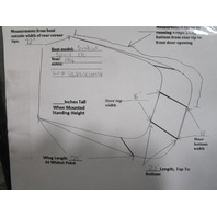 1996 Sunbird Spirit 170 Curved Boat Windshield Walk-Through 1996 Sunbird Spirit 170 Curved Boat Windshield Walk-Through