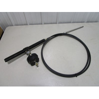 Teleflex SSC12414 Rack & Pinion 14' FT Steering Cable & Helm