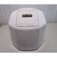 0284442 Johnson 200 HP V6 Outboard Engine Top Motor Cover Cowl White 1996