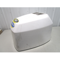 0284442 Johnson 200 HP V6 Outboard Engine Top Motor Cover Cowl White 1996