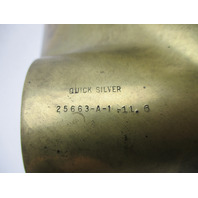 9 3/4" x 11.6 P Bronze 2 Blade 9 Spline Prop Mercury Mark 20, 25, 30 Outboard