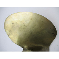 9 3/4" x 11.6 P Bronze 2 Blade 9 Spline Prop Mercury Mark 20, 25, 30 Outboard
