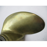 9 3/4" x 11.6 P Bronze 2 Blade 9 Spline Prop Mercury Mark 20, 25, 30 Outboard